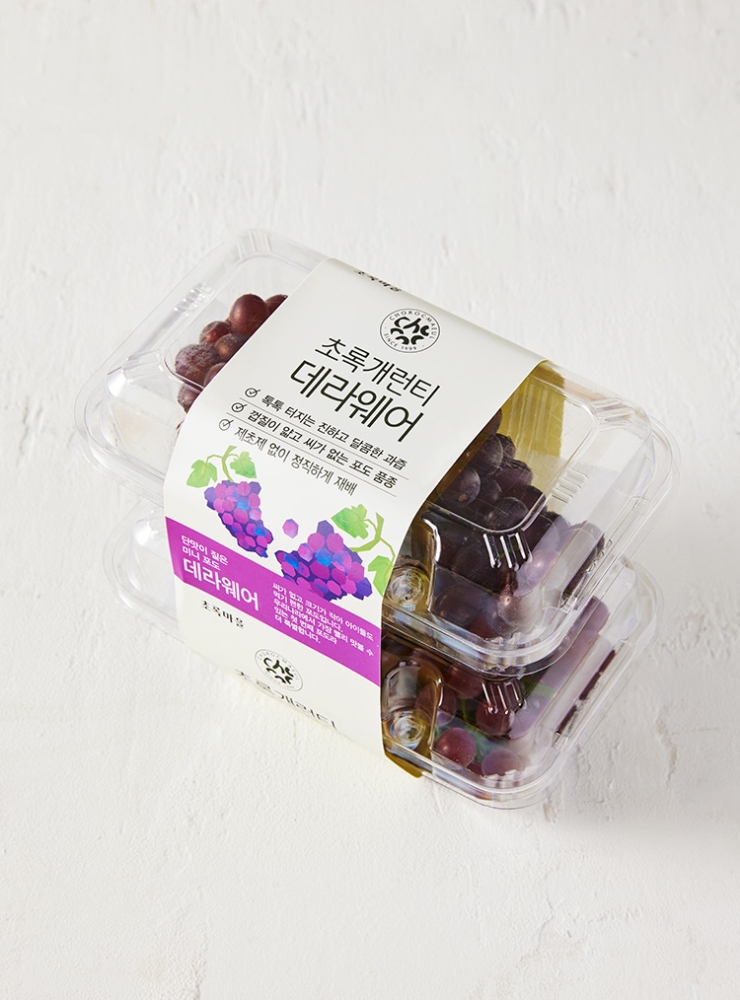 [기획]초록개런티 데라웨어 두팩한묶음(200g×2입)