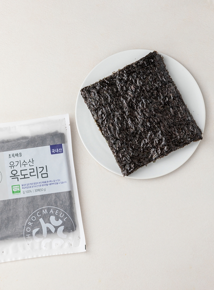 유기수산 옥도리김(30매/50g)