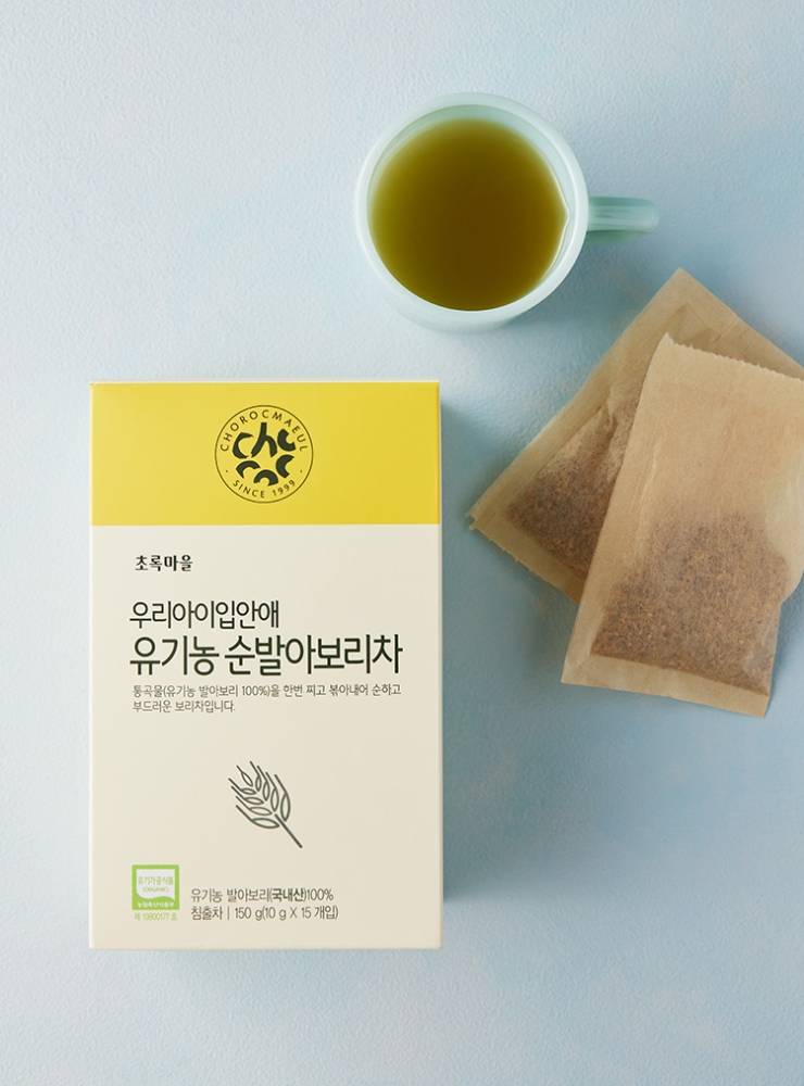 우리아이입안애 유기농 순발아 보리차(10g×15입)
