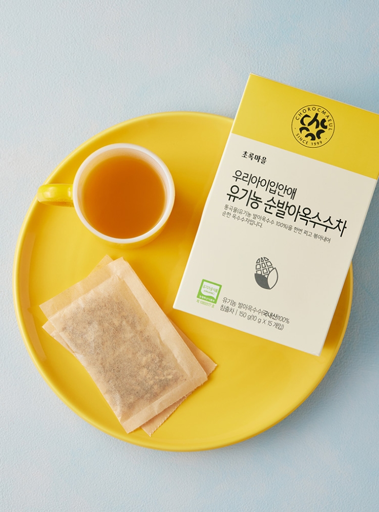 우리아이입안애 유기농 순발아 옥수수차(10g×15입)