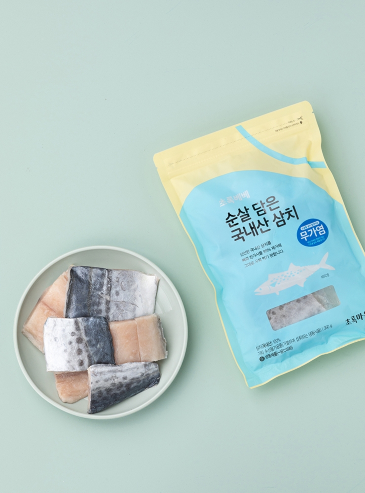 초록베베 순살 담은 국내산 삼치(350g)