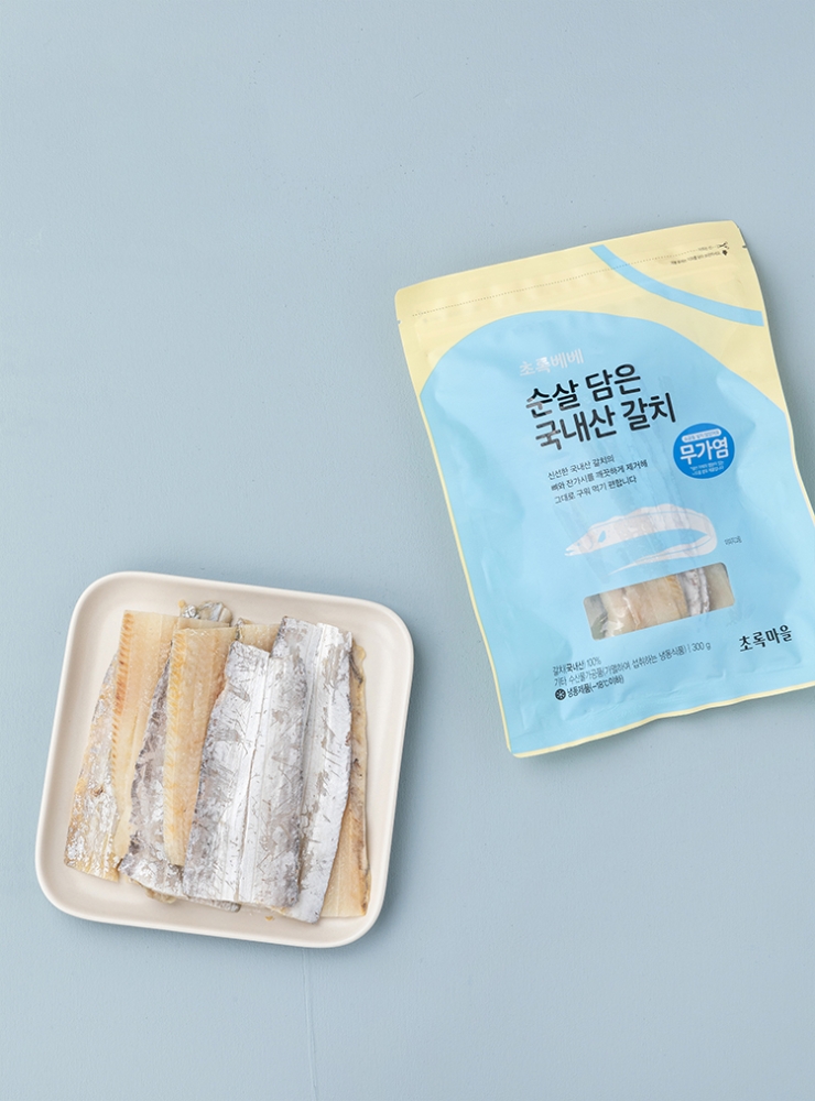 초록베베 순살 담은 국내산 갈치(300g)