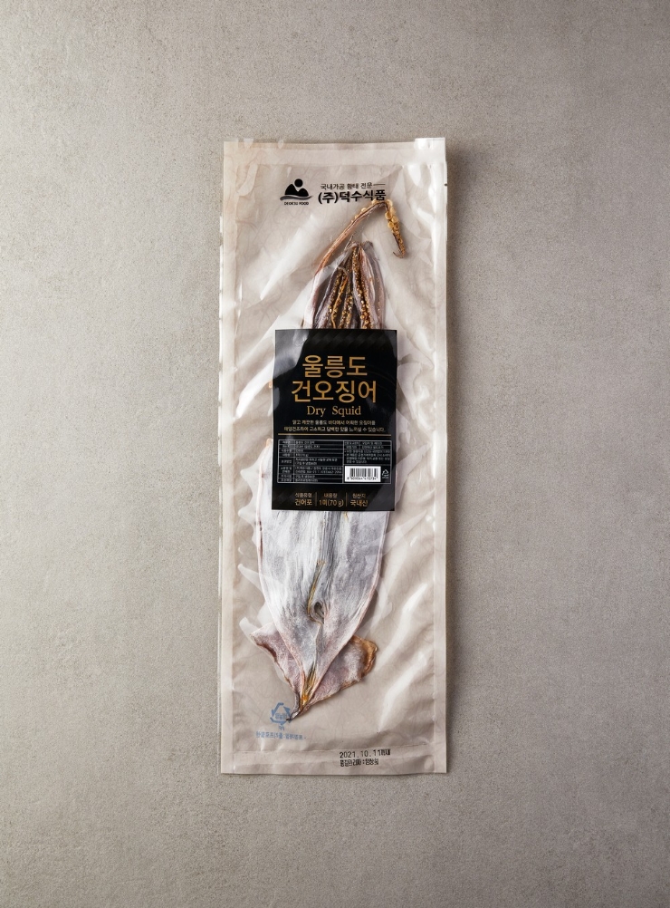 울릉도 건오징어(1미/70g이상)