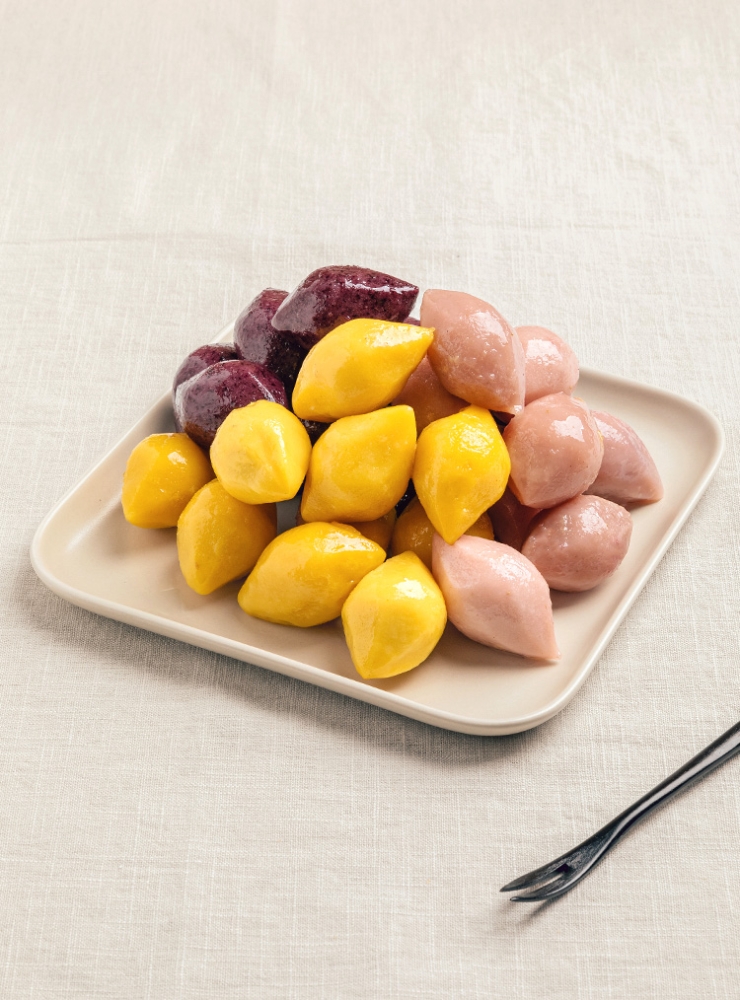 우리쌀 삼색송편(750g)