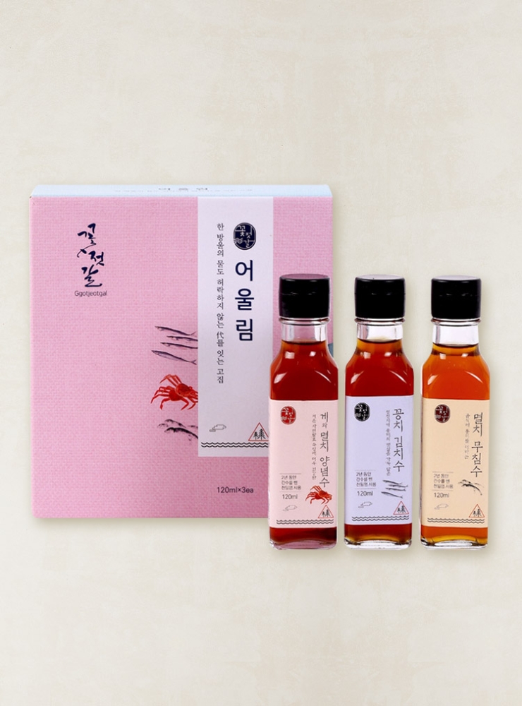 어울림 액젓 세트(120mL×3개입)