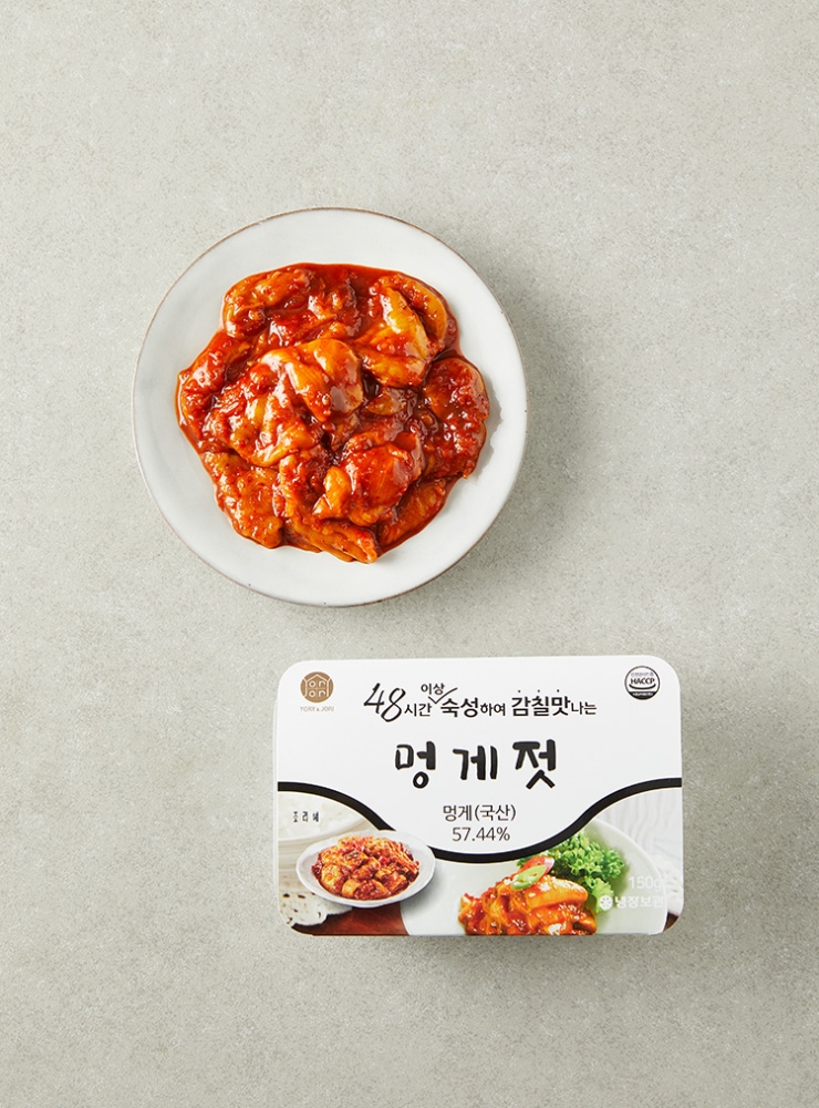 48시간이상 숙성하여 감칠맛 나는 멍게젓(150g)