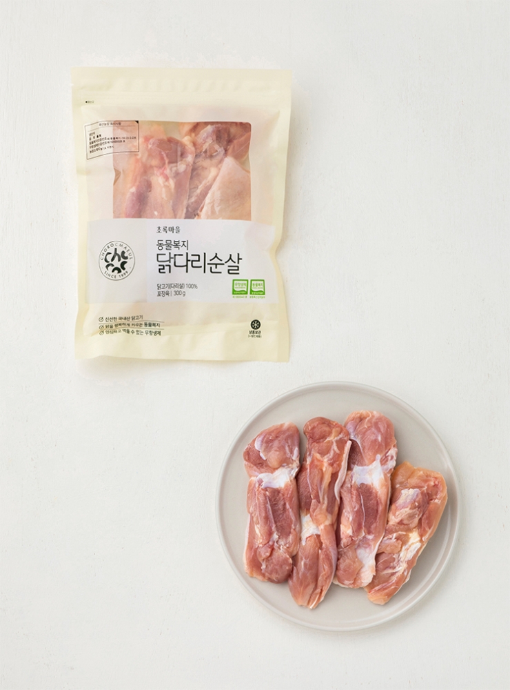 동물복지 닭다리순살(300g)