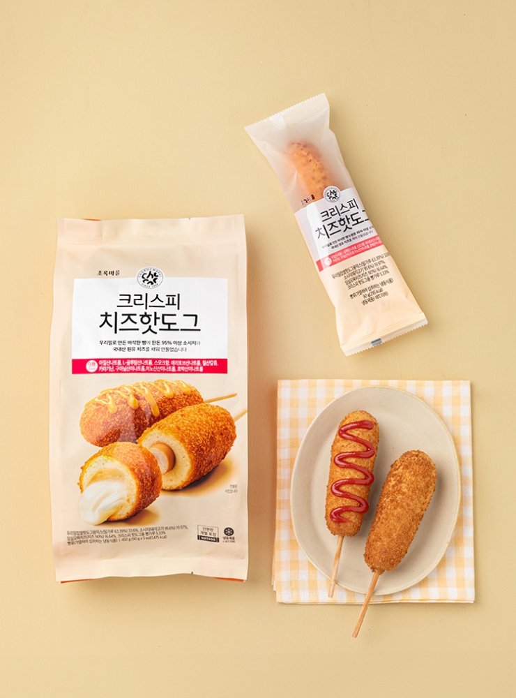 크리스피치즈핫도그(90g×5개입/450g)