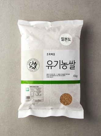 유기농 칠분도미(4kg)