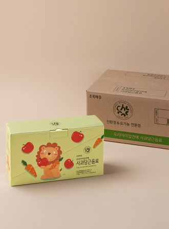 [40포]우리아이입안애 사과당근음료(1box)