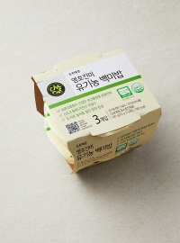 영호진미 유기농 백미밥(번들)(210gx3입)