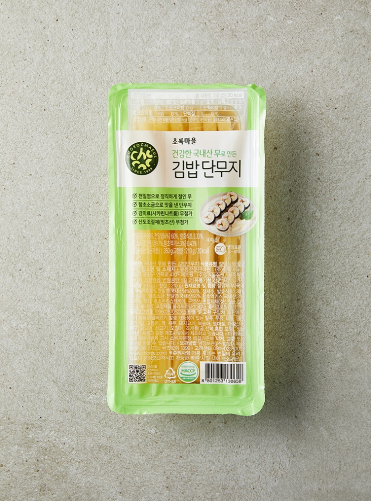 국내산 무로 만든 김밥단무지(350g)