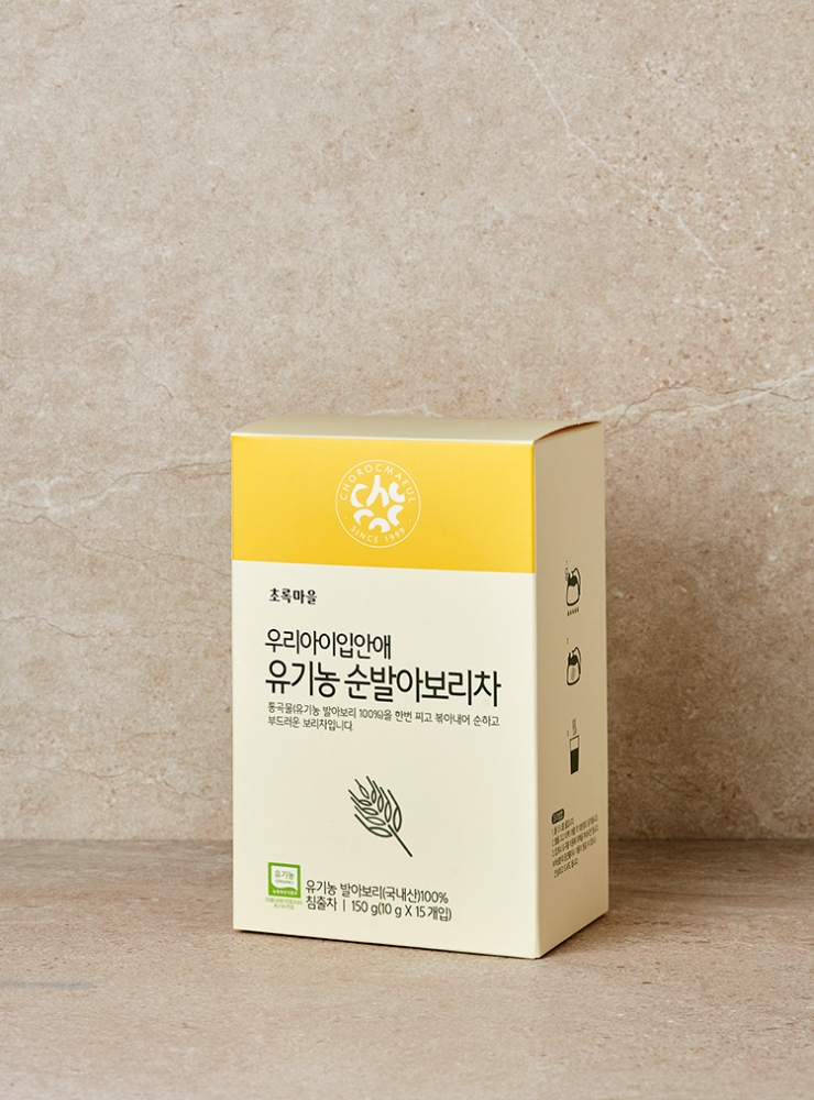 우리아이입안애 유기농 순발아 보리차(10g×15입)