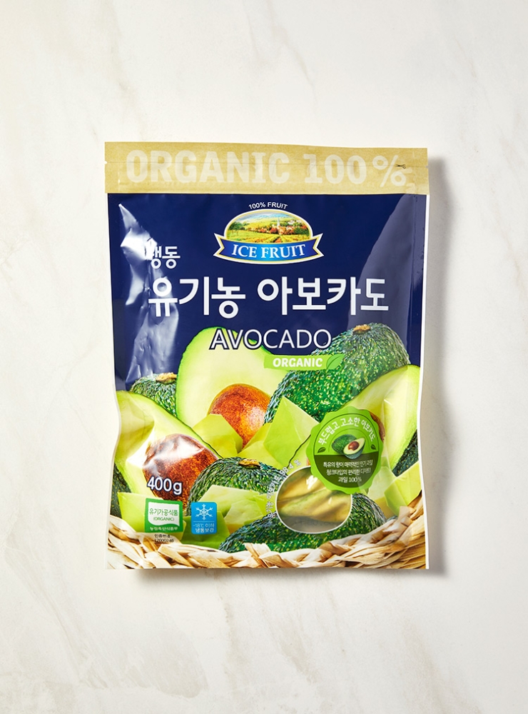 냉동 유기농 아보카도(400g)