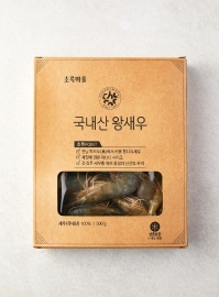 [냉동]국내산 왕새우(500g)